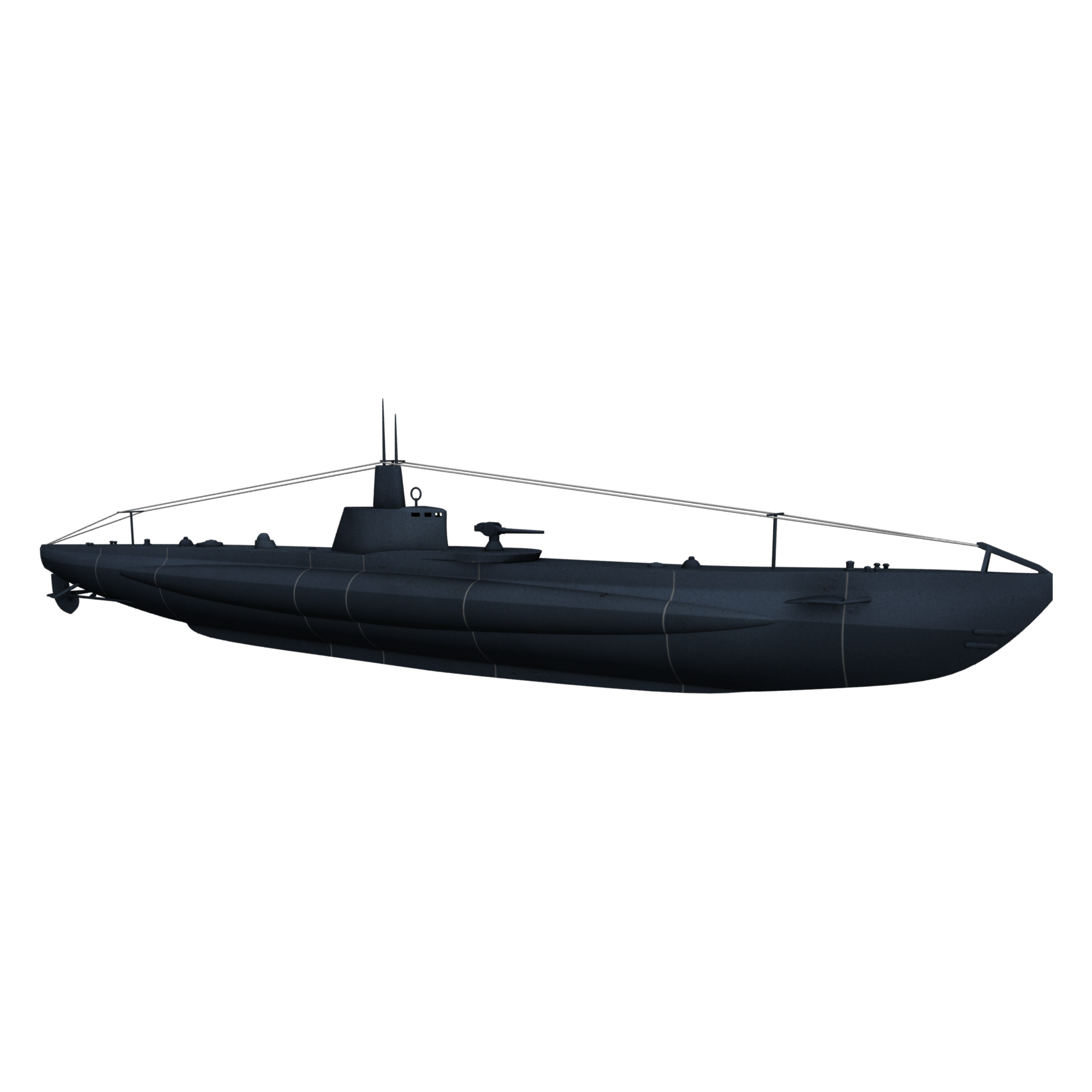 Submarine Transparent Image