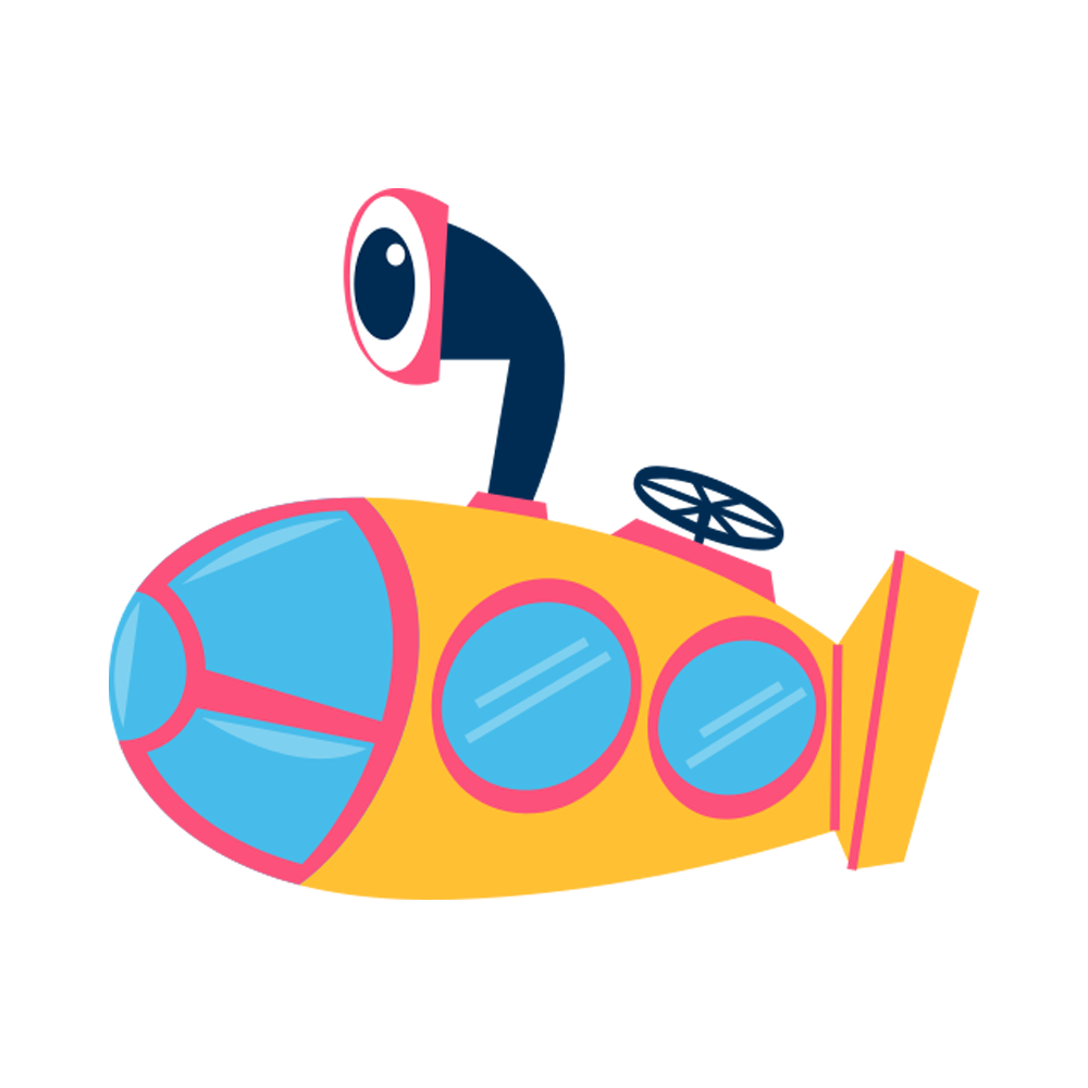Submarine Sticker Transparent Picture