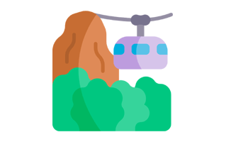 Sugarloaf Mountain Sticker PNG
