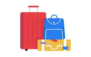 Suitcase Sticker PNG