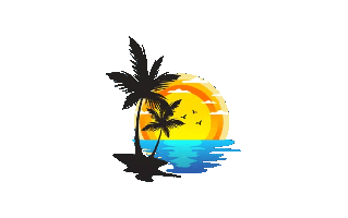Summer Beach Free Sticker PNG