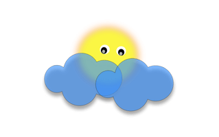 Sun And Cloud PNG