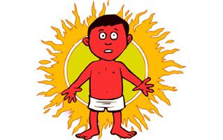 Sunburn PNG