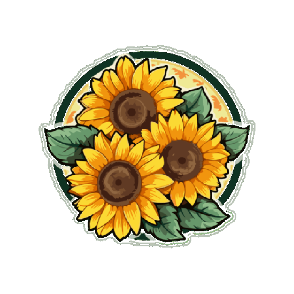 Sunflowers Free Sticker Transparent Picture