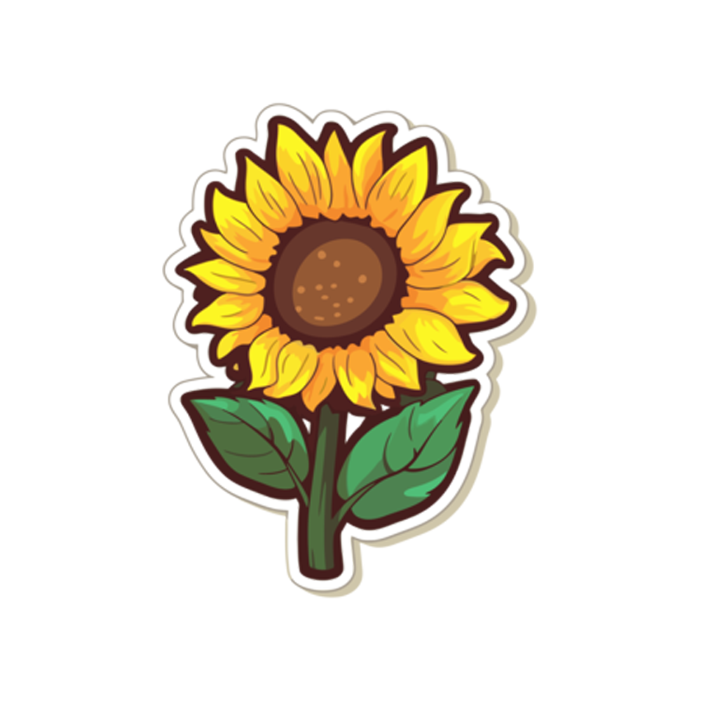 Sunflowers Free Sticker Transparent Gallery