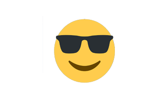 Sunglasses Cool Emoji PNG