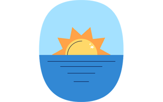Sunrise Free Sticker PNG