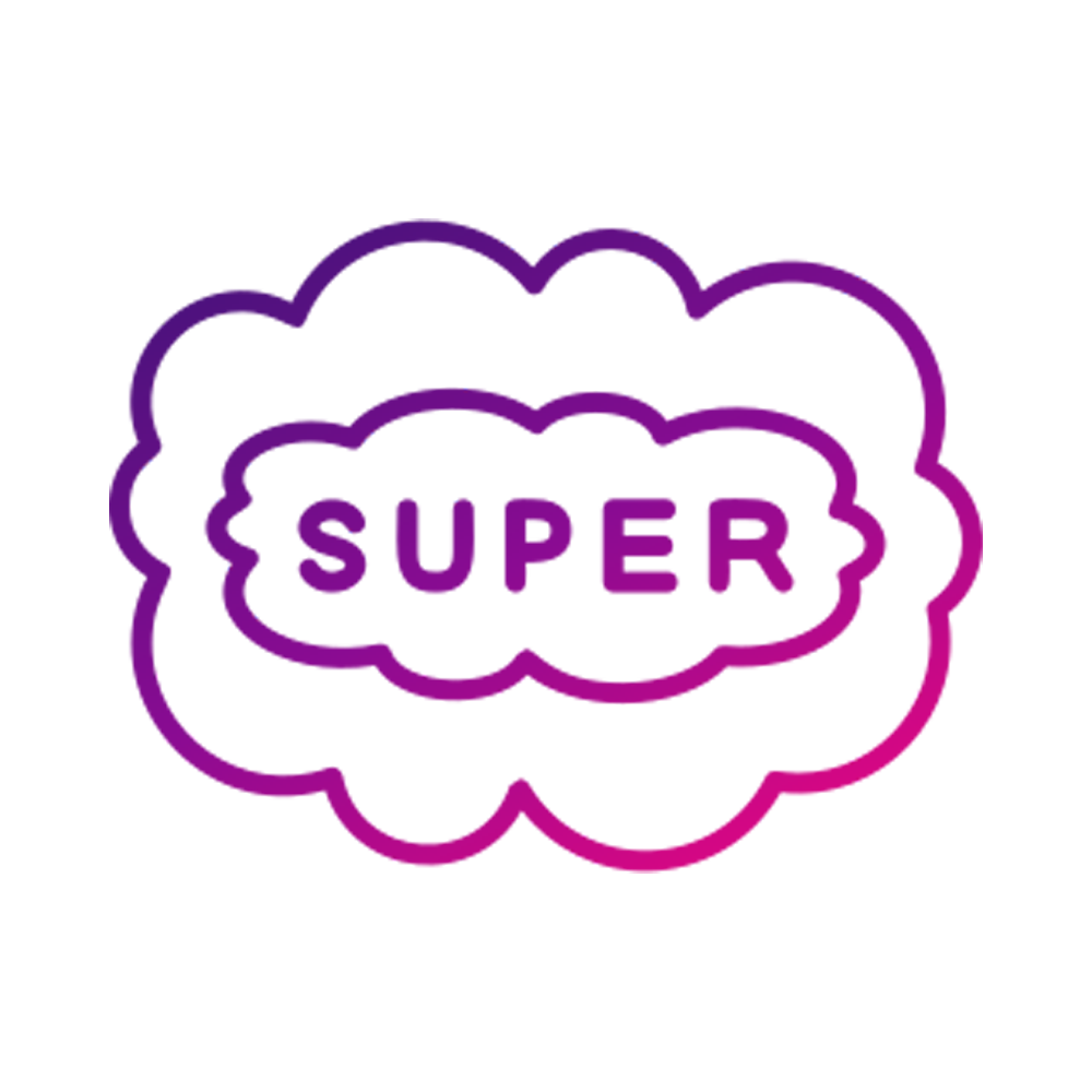 Super Duper Free Sticker Transparent Picture