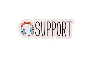 Support Sticker PNG