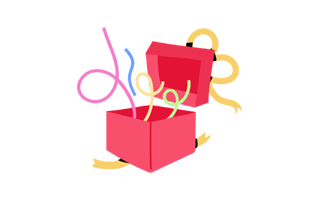 Surprise Box Free Sticker PNG