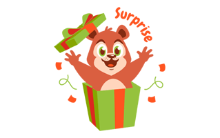 Surprise Box Sticker PNG