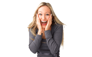 Surprised Woman PNG