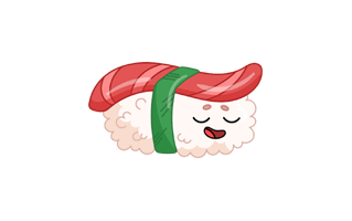 Sushi Free Sticker PNG