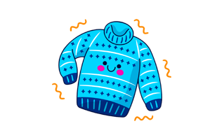 Sweater Free Sticker PNG