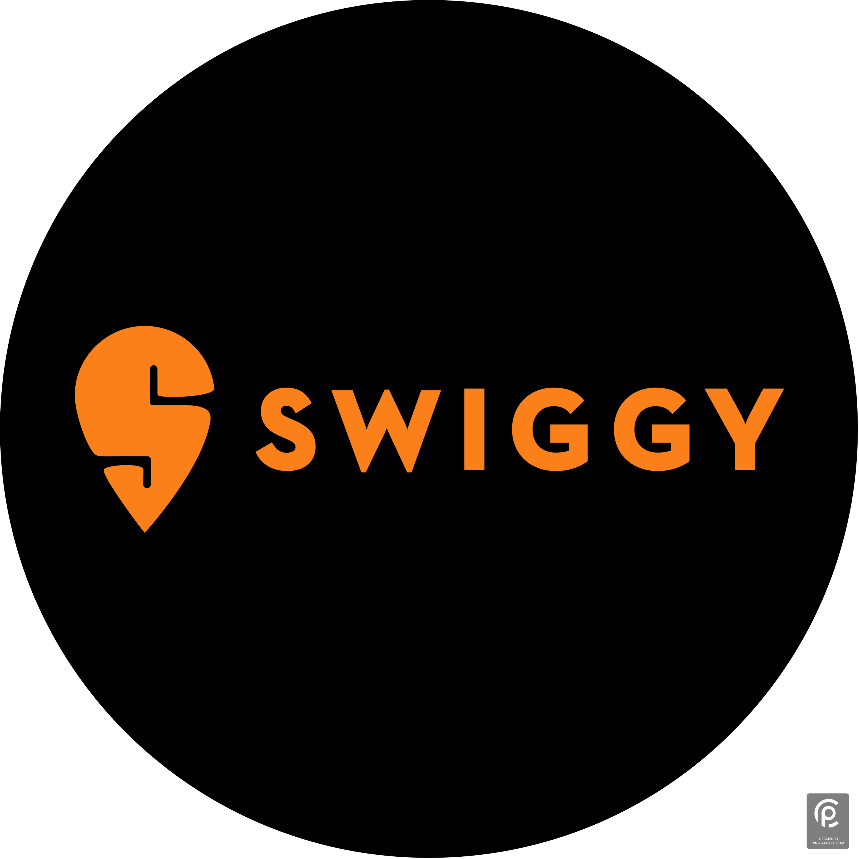 Swiggy Logo Transparent Clipart
