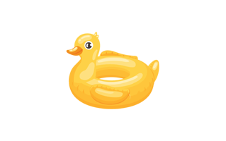 Swim Ring Free Sticker PNG