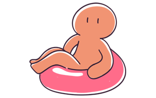 Swim Ring Sticker PNG