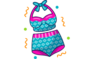 Swimsuit Sticker PNG