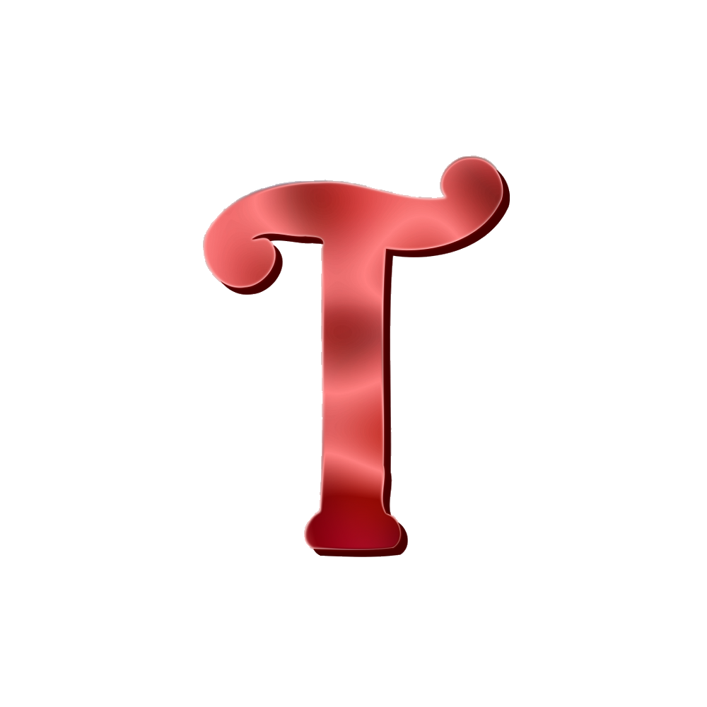 T Alphabet Transparent Picture