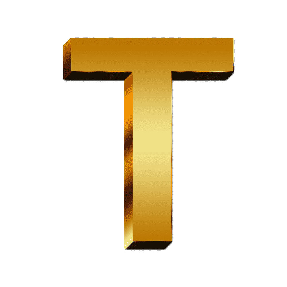 T Alphabet Transparent Gallery