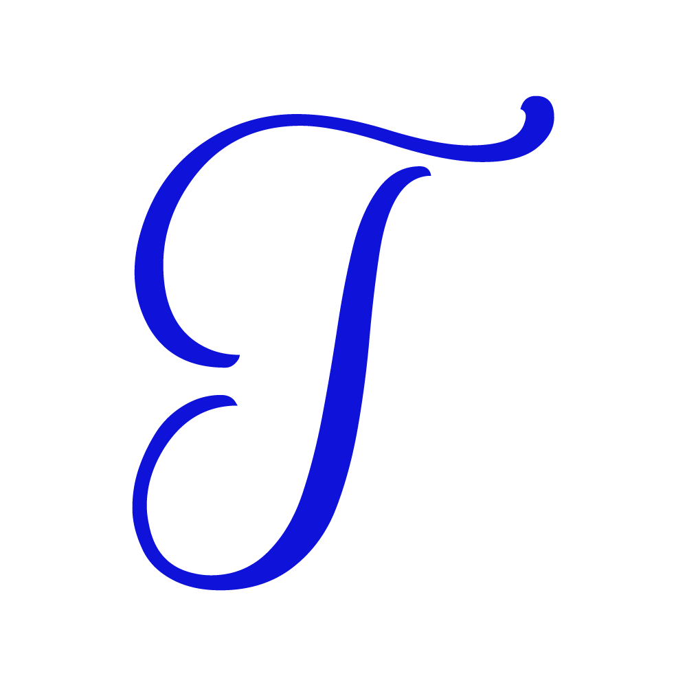 T Alphabet BlueTransparent Picture
