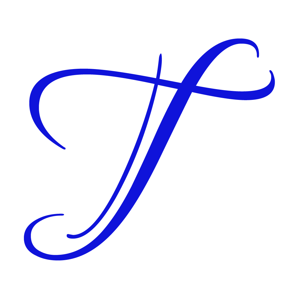 T Alphabet BlueTransparent Clipart