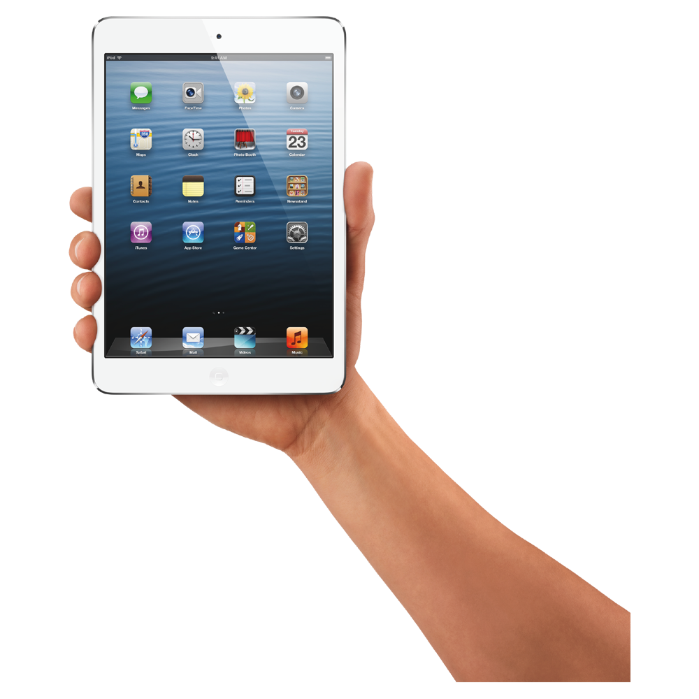Tablet In Hands Transparent Image