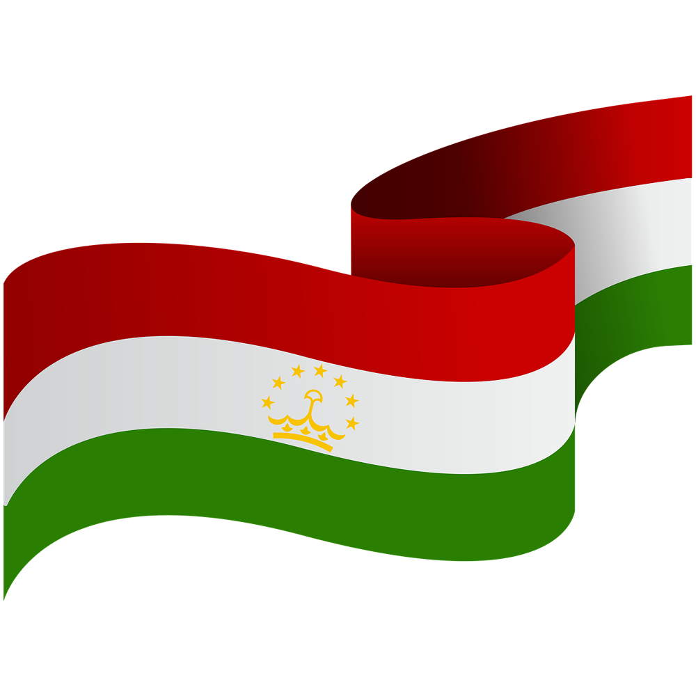 Tajikistan Flag Transparent Photo