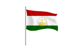Tajikistan Flag PNG
