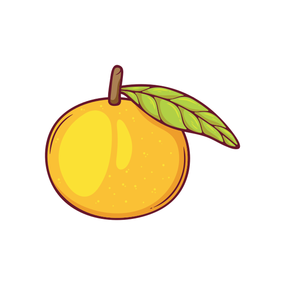 Tangerine Free Sticker Transparent Photo
