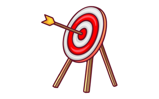 Target Sticker PNG