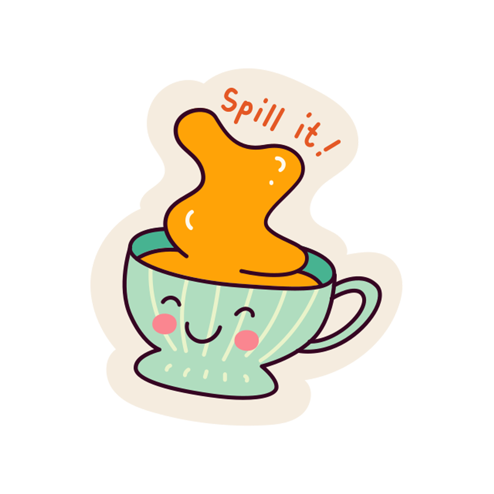 Tea Cup Free Sticker Transparent Picture