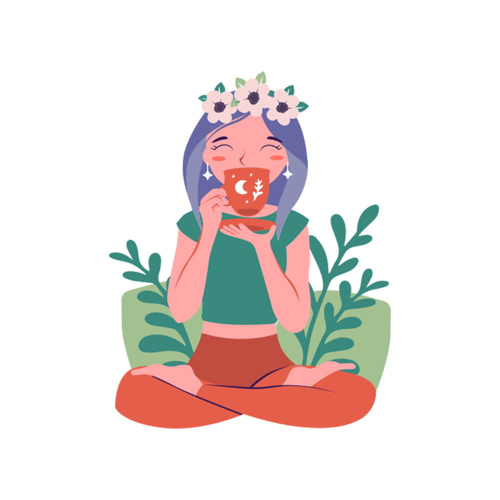 Tea Time Free Sticker Transparent Clipart