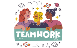 Team Work Sticker PNG