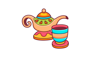 Teapot Free Sticker PNG