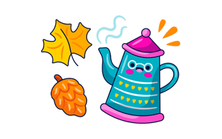 Teapot Sticker PNG