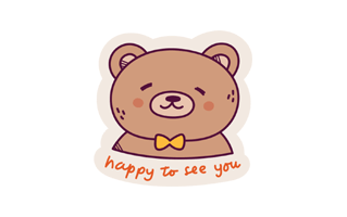 Teddy Bear Free Sticker PNG
