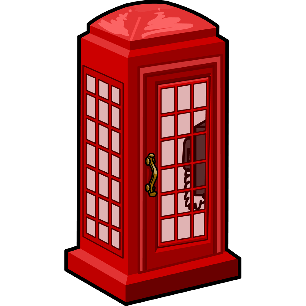 Telephone Booth  Transparent Image