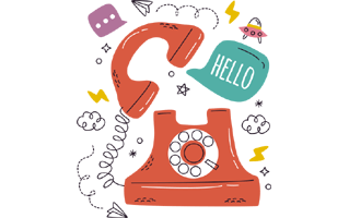 Telephone Sticker PNG