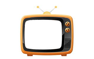 Television Sticker PNG