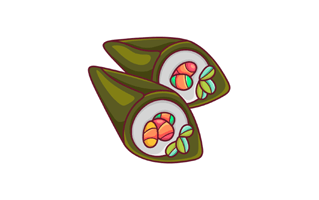 Temaki Sticker PNG