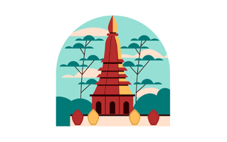 Temple Free Sticker PNG