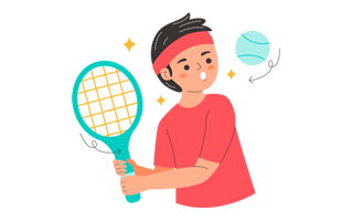 Tennis Free Sticker PNG