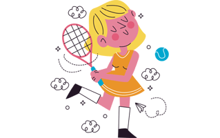 Tennis Sticker PNG