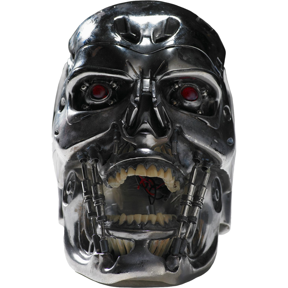 Terminator Head Transparent Picture