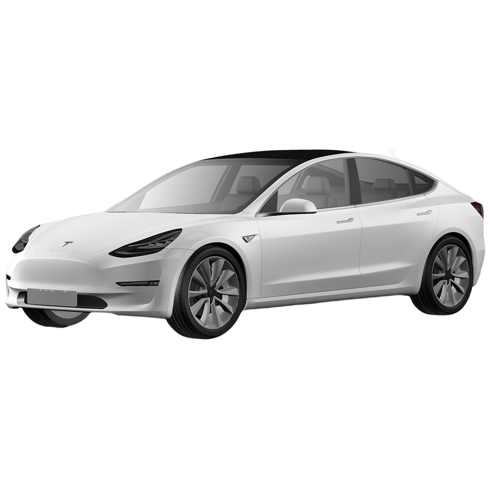 Tesla Car Transparent Photo