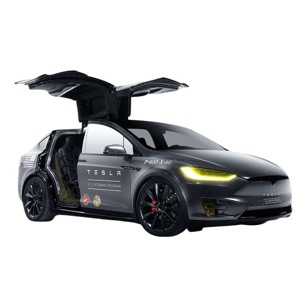 Tesla Car Transparent Picture