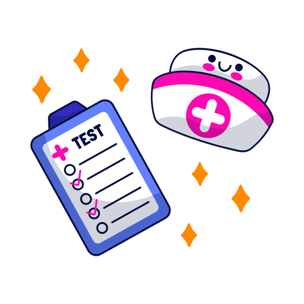 Test Sticker Transparent Clipart