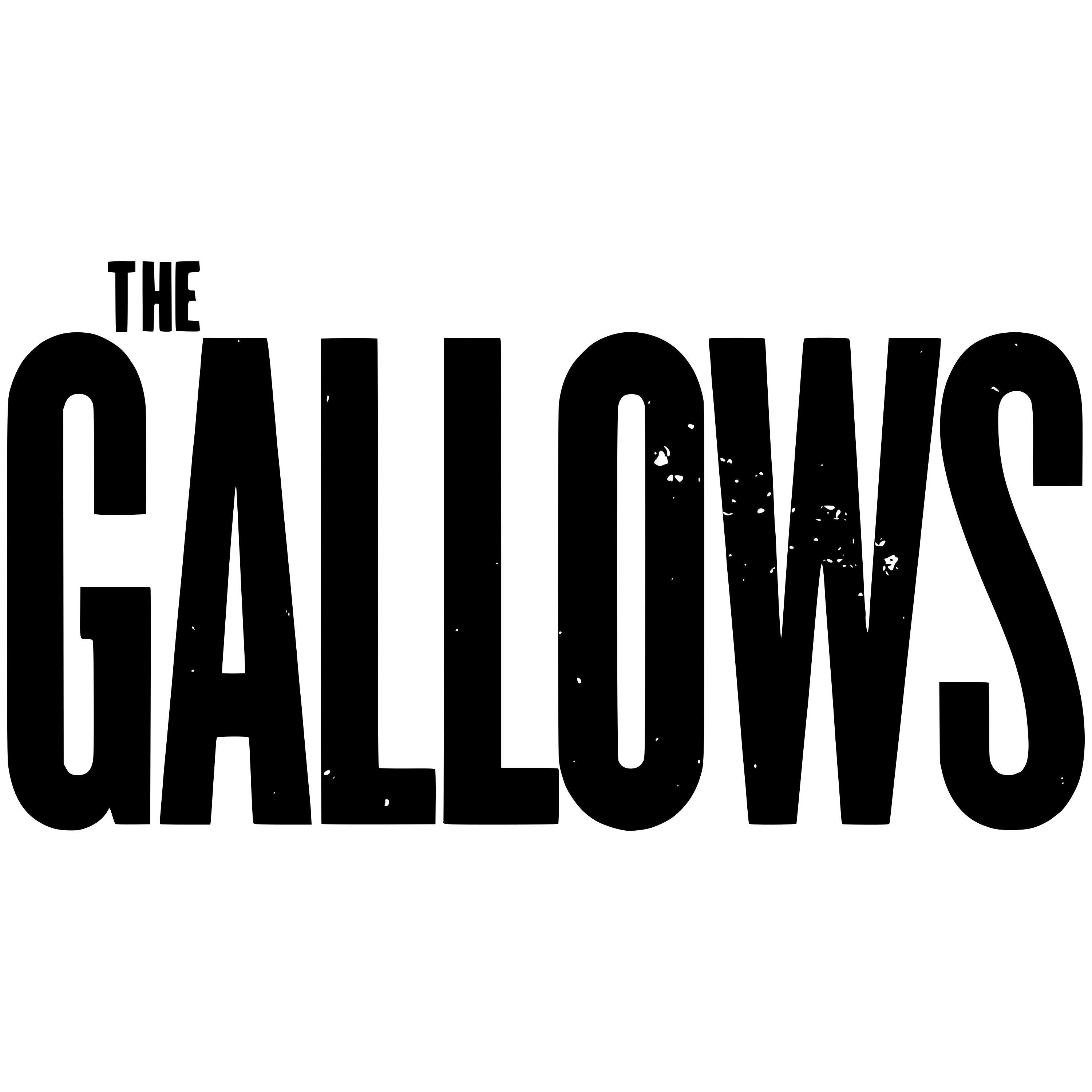 The Gallows Logo  Transparent Image