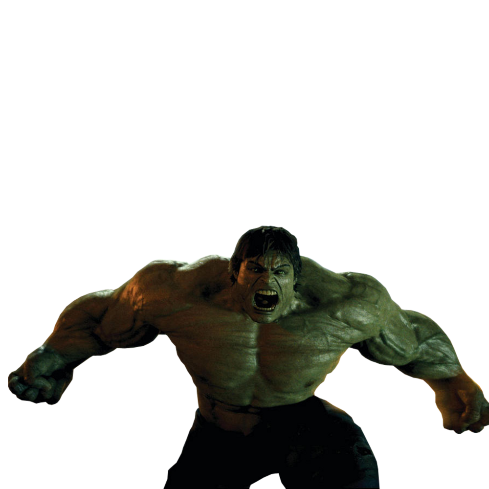 The Incredible Hulk  Transparent Photo